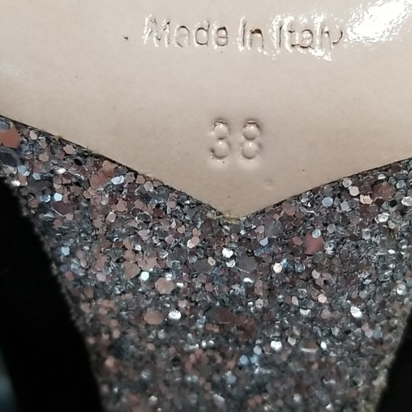 MIU MIU Silver Suede heels - Picture 10 of 14